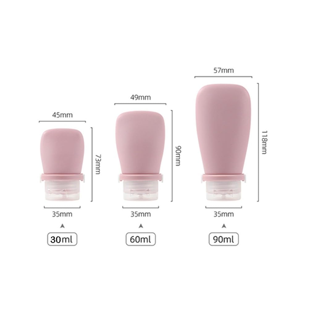30ml Dark Green Mini Silicone Refillable Bottles Q465