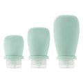 30ml Dark Green Mini Silicone Refillable Bottles Q465
