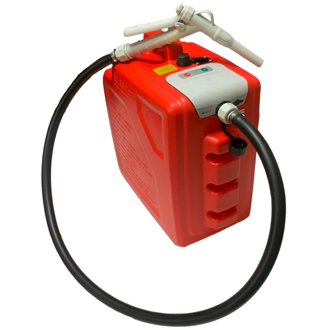 Fuel Transfer Pump with 5-Gallon Gas Can H268