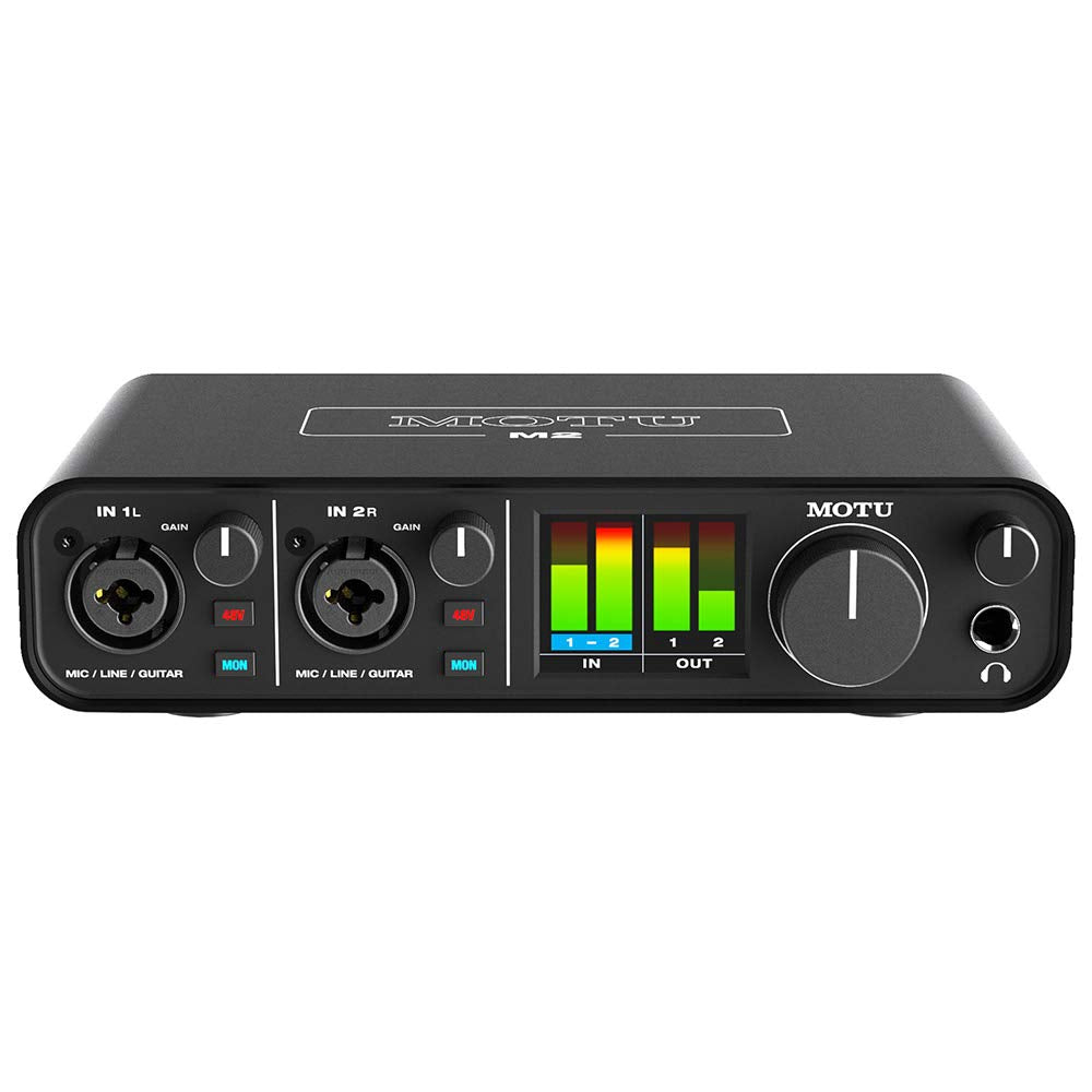 2x2 USB-C Audio Interface with XLR-XLR Cable Bundle S9866