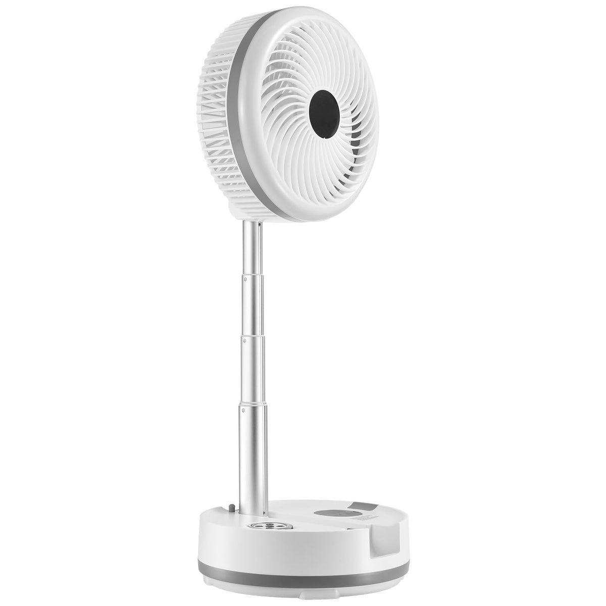 10 Inch Foldable Oscillating Fan, 9 Speeds 40000mAh Battery Portable Desk Fan K6822