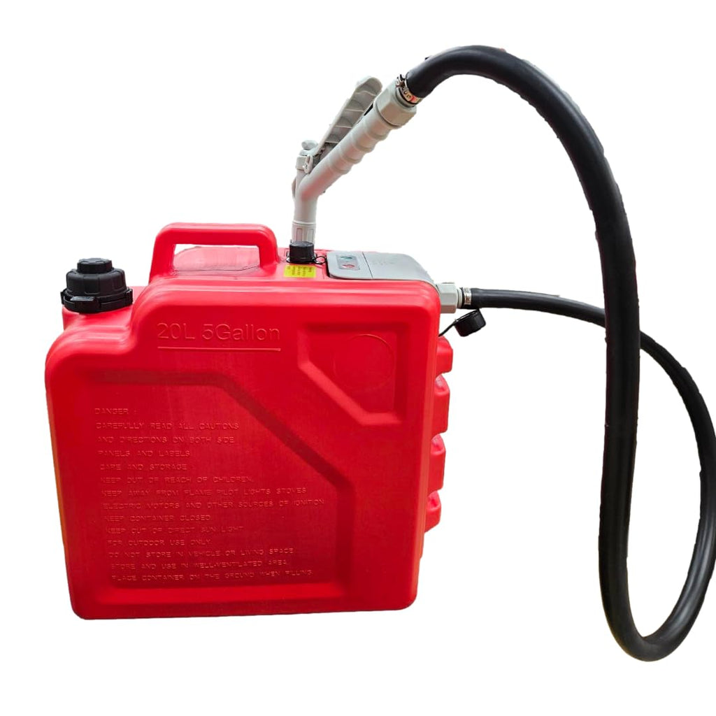 Fuel Transfer Pump with 5-Gallon Gas Can H268
