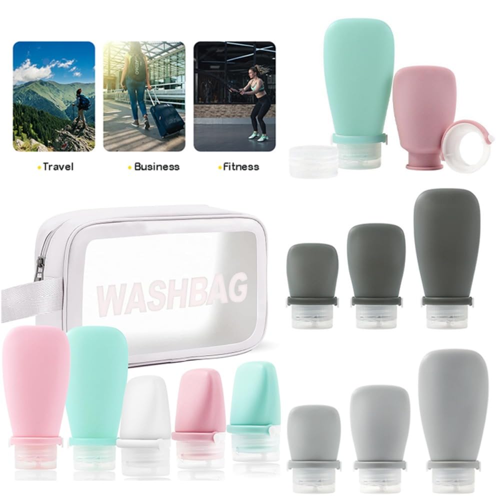 30ml Dark Green Mini Silicone Refillable Bottles Q465