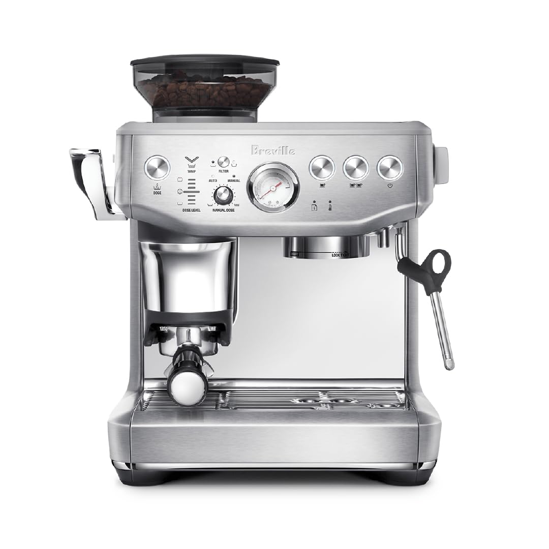 Brushed Stainless Steel Espresso Machine I243512