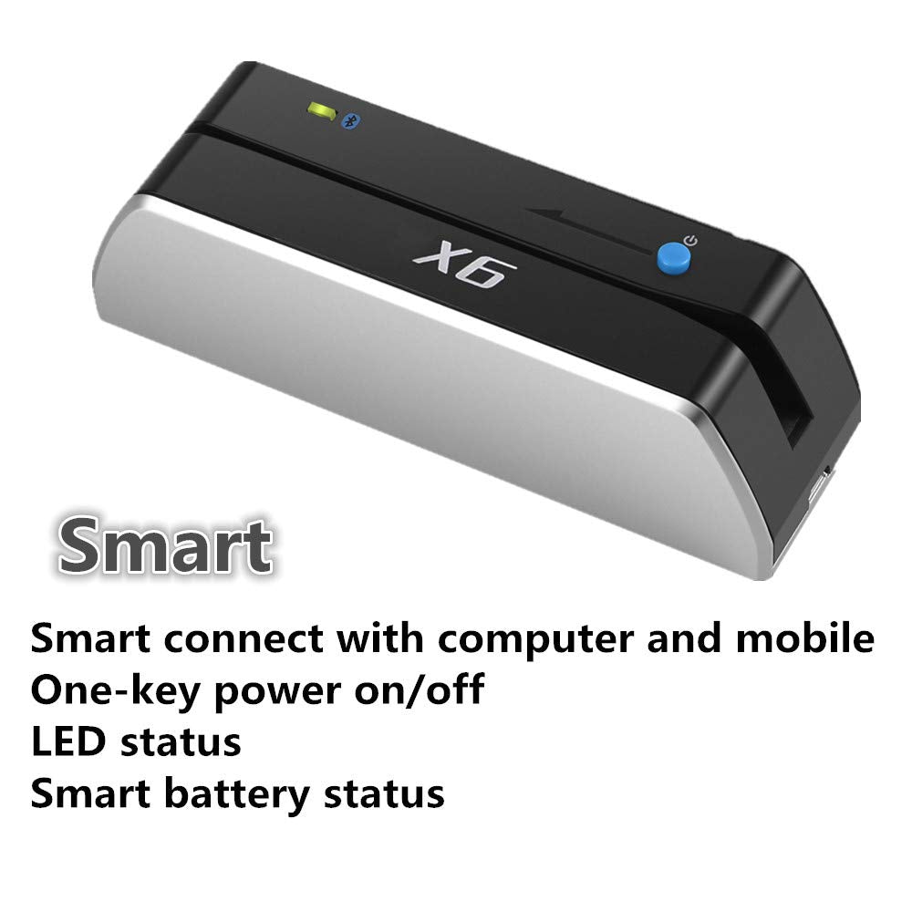 Bluetooth USB-Powered Card Reader Writer B861