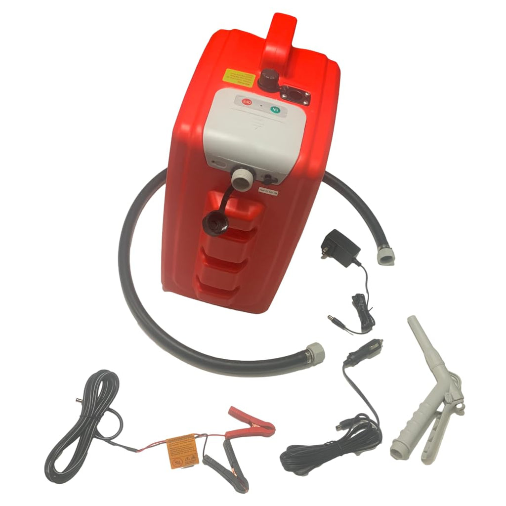 Fuel Transfer Pump with 5-Gallon Gas Can H268