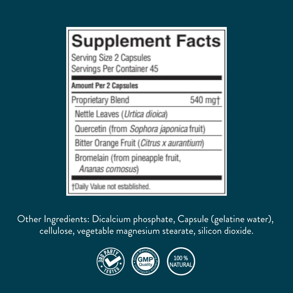 90 Capsules Respiratory Support Supplement M879079
