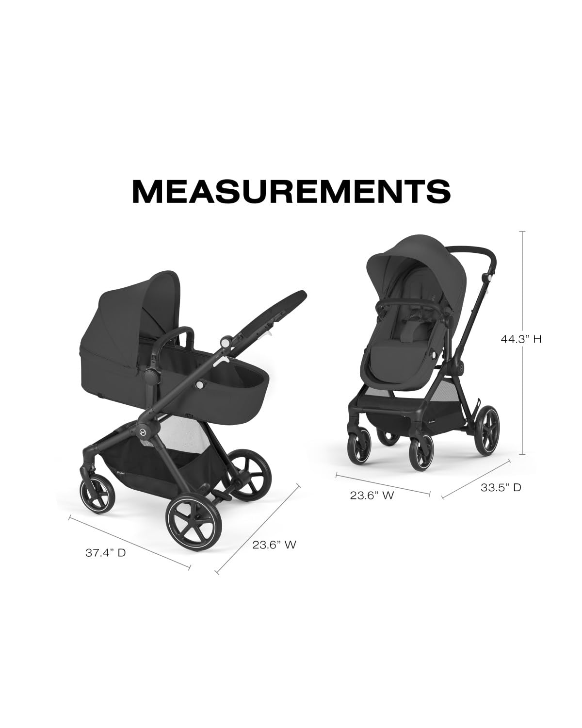 2-in-1 Baby Stroller and Car Seat Combo A839103