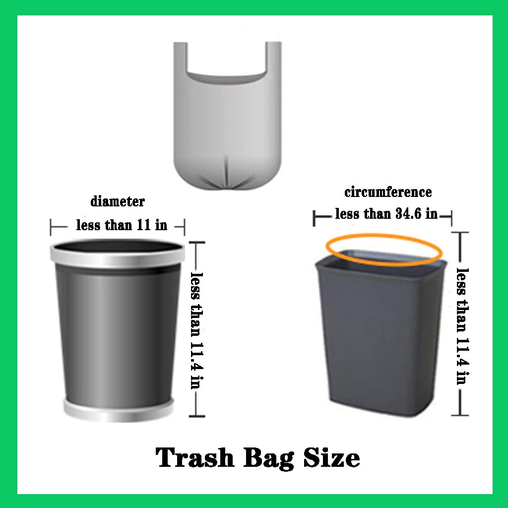 4 Gallon Trash Bags with Handle C138227