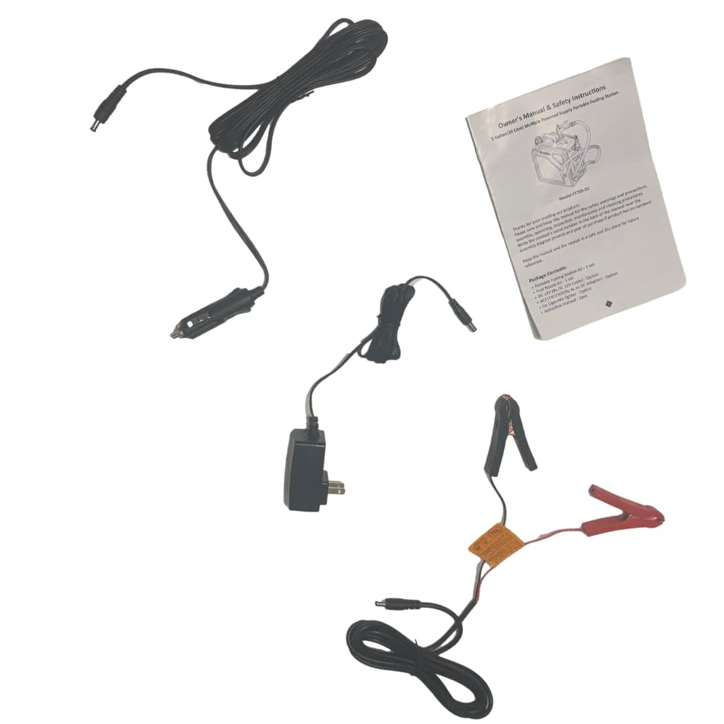 Fuel Transfer Pump with 5-Gallon Gas Can H268