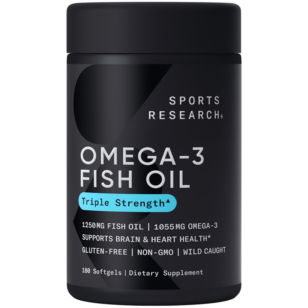 Omega-3 Fish Oil 180 Softgels M93235