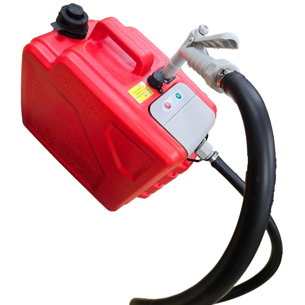 Fuel Transfer Pump with 5-Gallon Gas Can H268