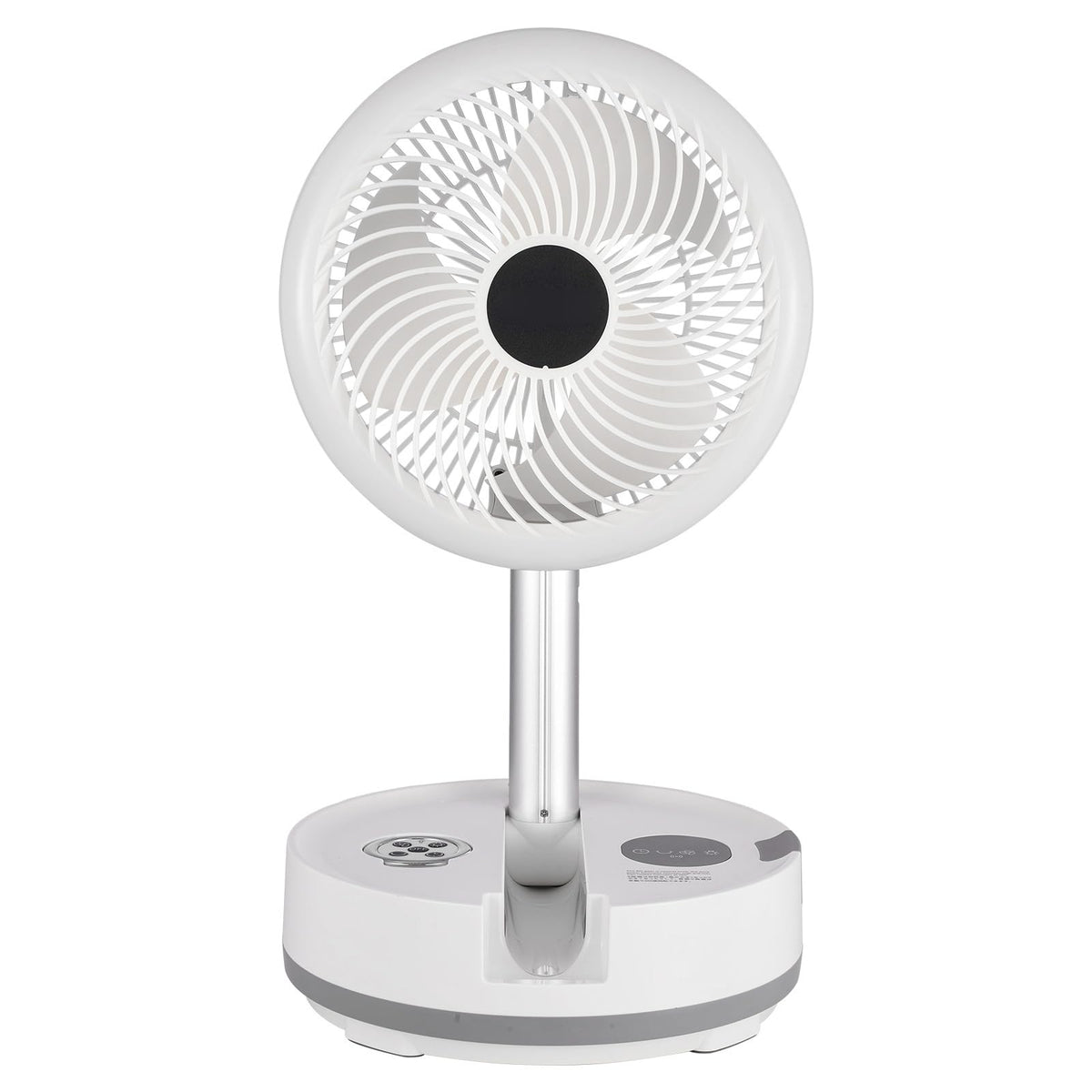 10 Inch Foldable Oscillating Fan, 9 Speeds 40000mAh Battery Portable Desk Fan K6822