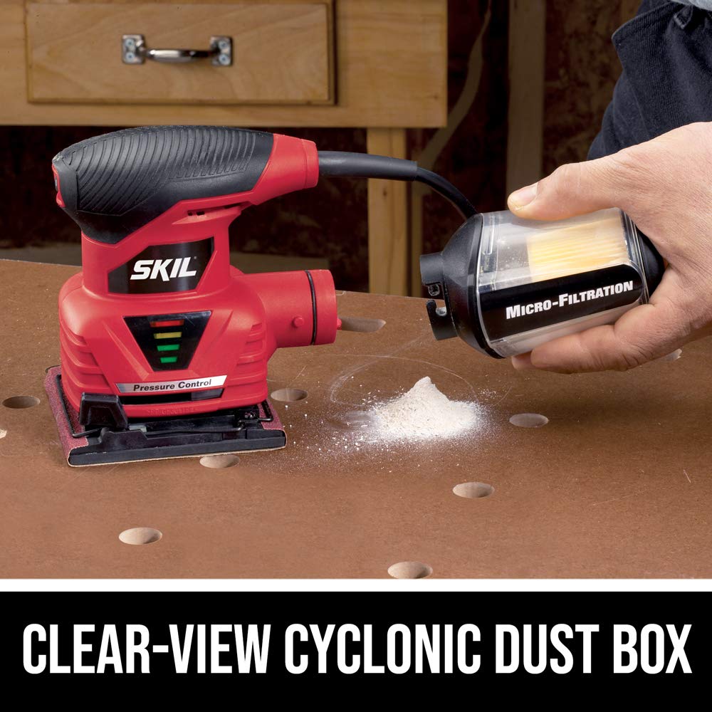 2.0 Amp 1/4 Sheet Palm Sander with Pressure Control B46759