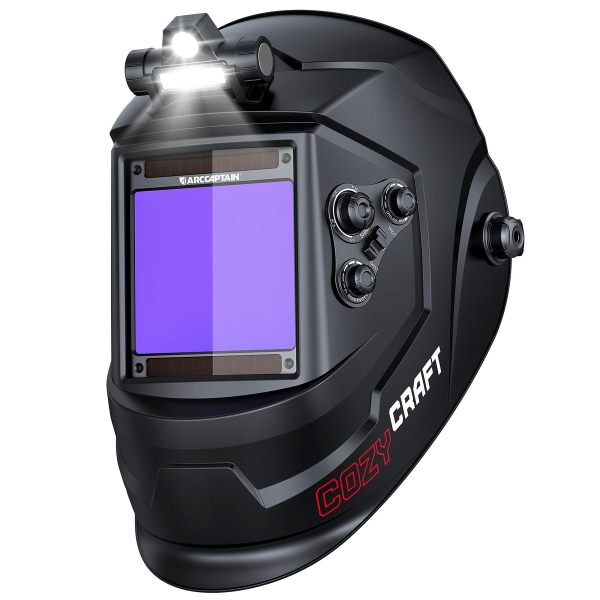 Auto Darkening Welding Helmet Large View I1051