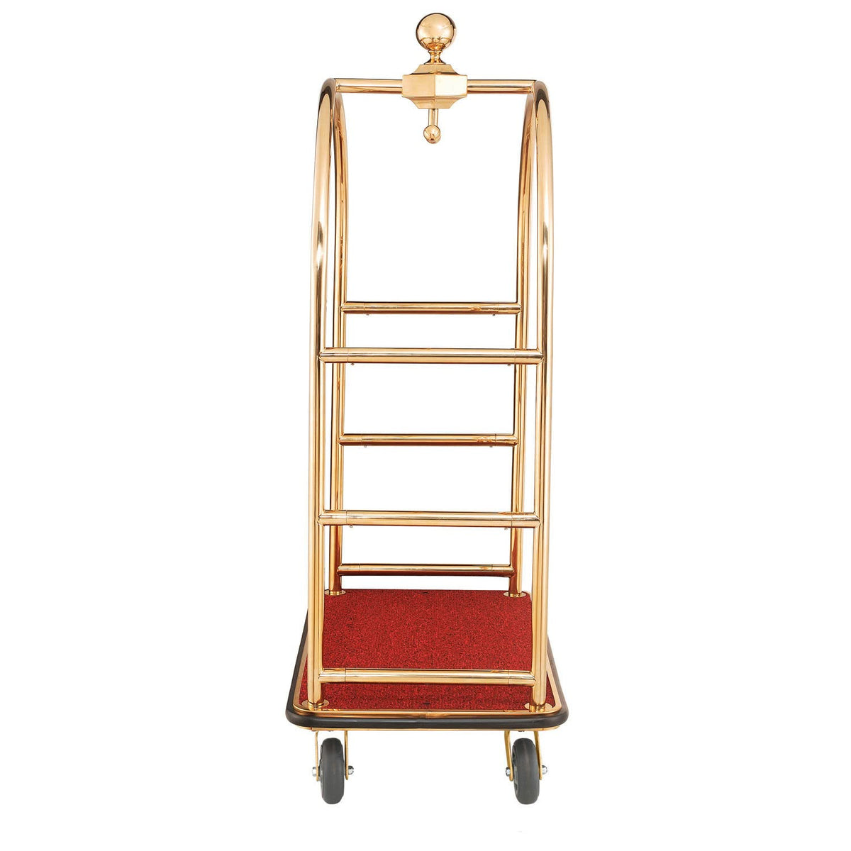 Gold Stainless Steel Bellman Cart J4906