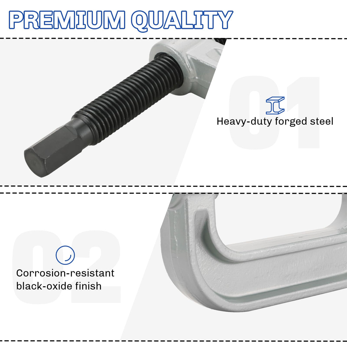 Heavy Duty Ball Joint Press and U Joint Removal Tool Kit Z2030