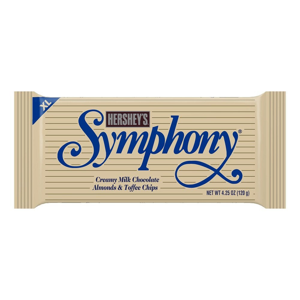 Chocolate Almond Toffee Candy Bars 4.25 oz 12 ct O992412