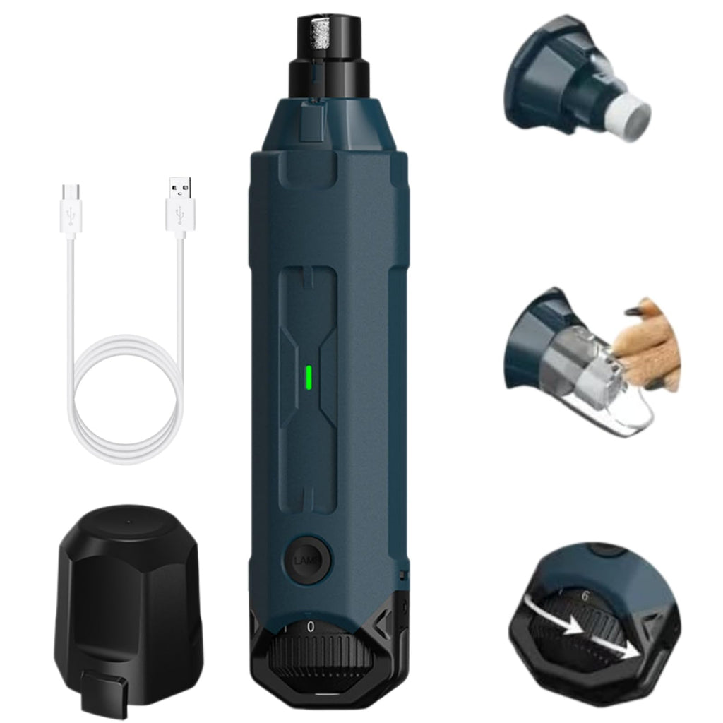 Dog Nail Grinder with 3 Ports, 2 Speeds G8068