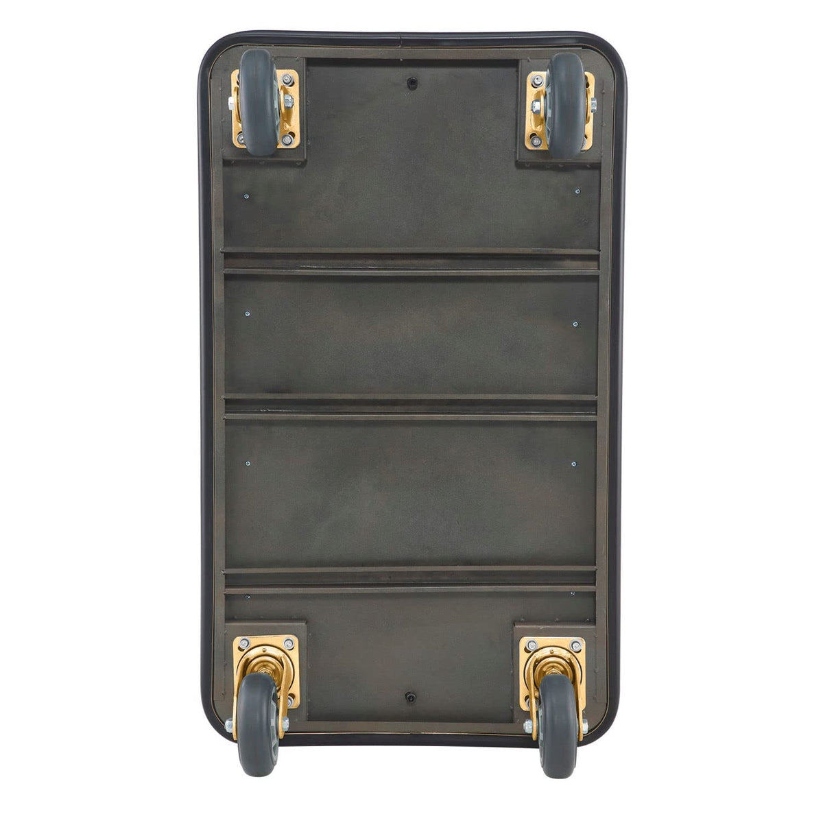 Gold Stainless Steel Bellman Cart J4906
