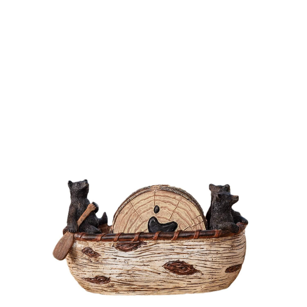 Black Bear Coasters Set of 6 W42163