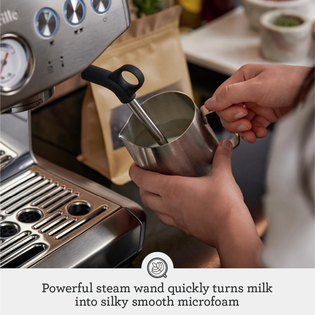 Brushed Stainless Steel Espresso Machine I243512