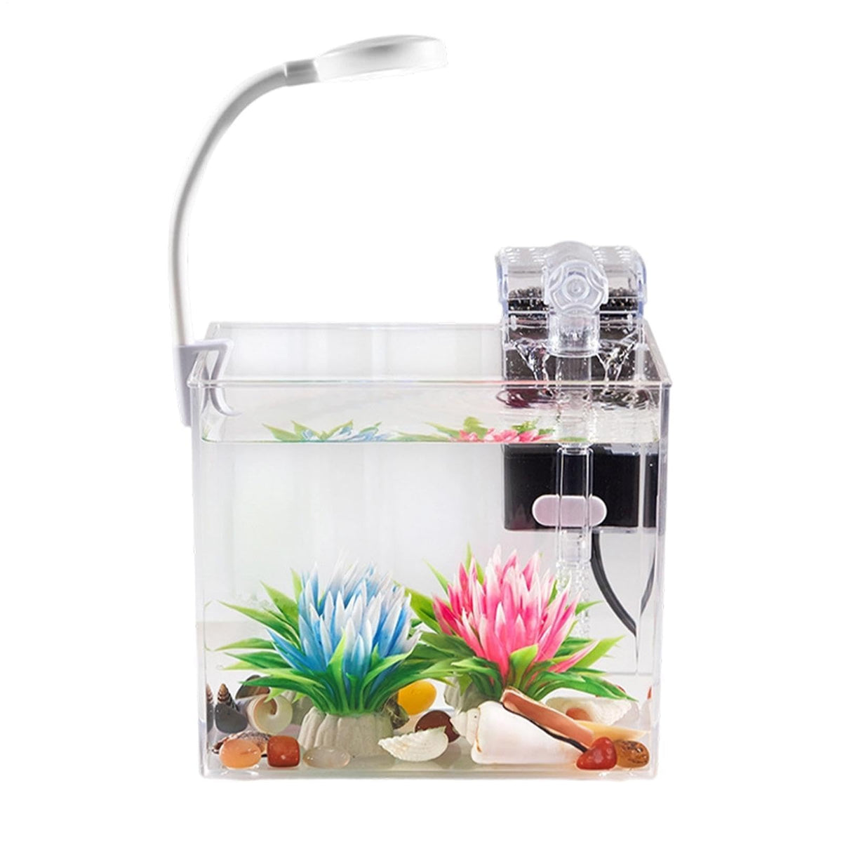 Small Aquarium with LED Lights D87278