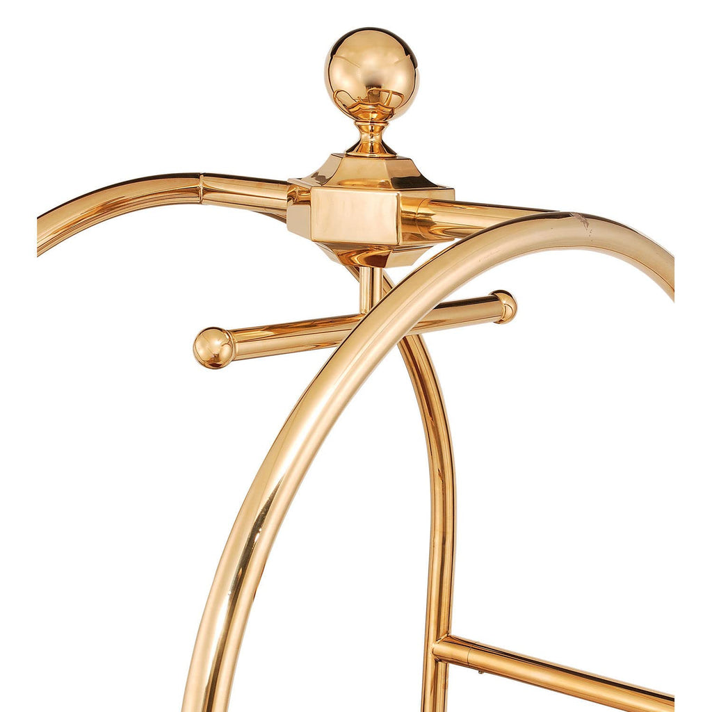 Gold Stainless Steel Bellman Cart J4906