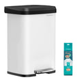 13 Gallon Stainless Steel Kitchen Trash Can E408120