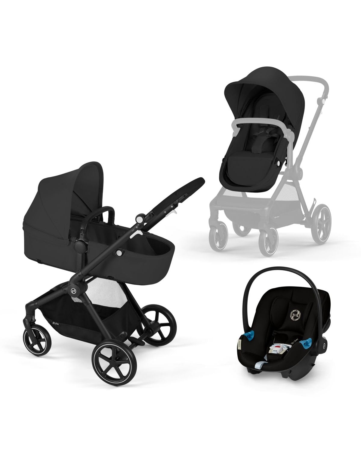 2-in-1 Baby Stroller and Car Seat Combo A839103