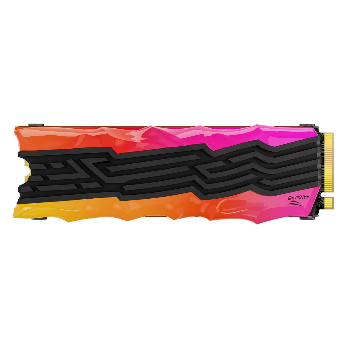 2TB NVMe M.2 SSD PCIe 4.0 Internal Solid State Drive with RGB Heatsink A43253