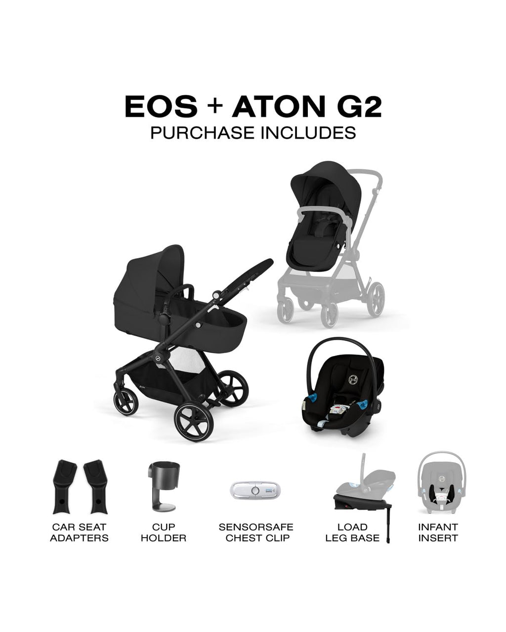 2-in-1 Baby Stroller and Car Seat Combo A839103