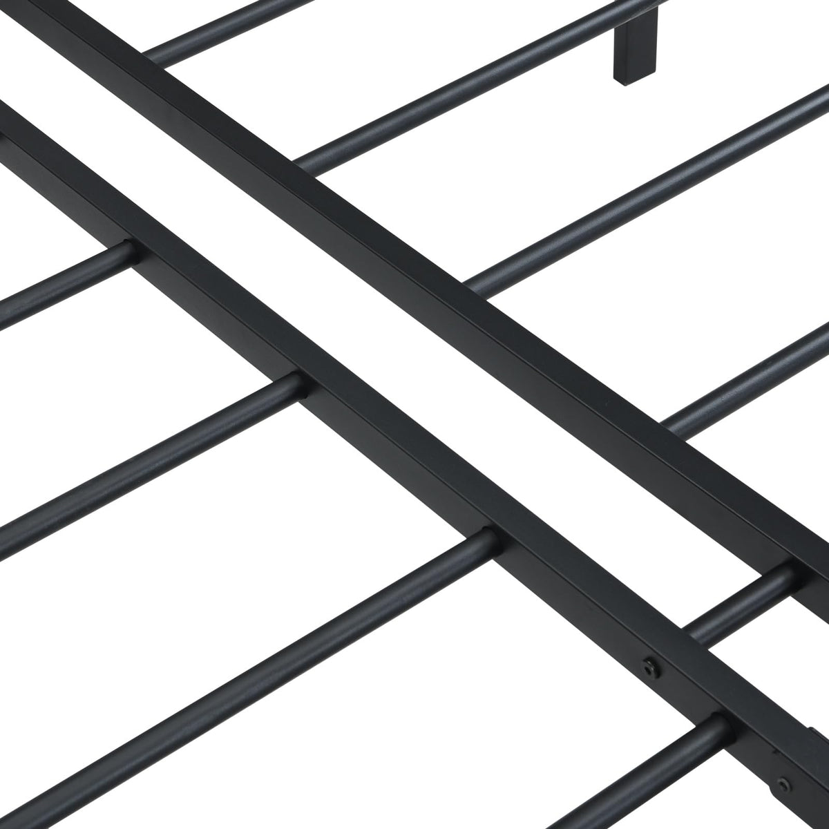 Black Queen Metal Platform Bed Frame O49744