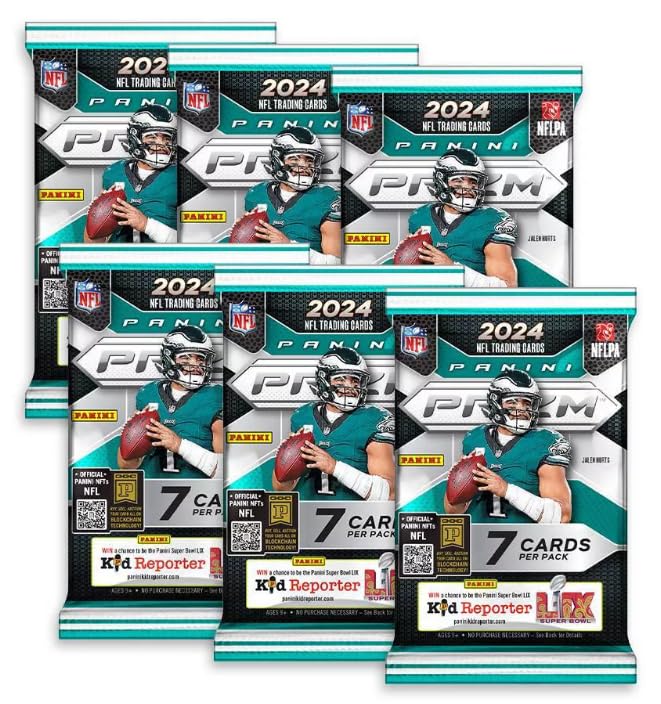 Football Trading Cards Mega Box 42 Cards B33148