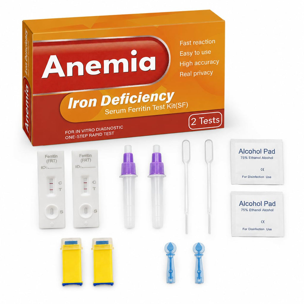 Iron Deficiency at Home Test Kit 2 Pack E89640