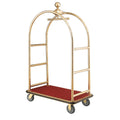 Gold Stainless Steel Bellman Cart J4906