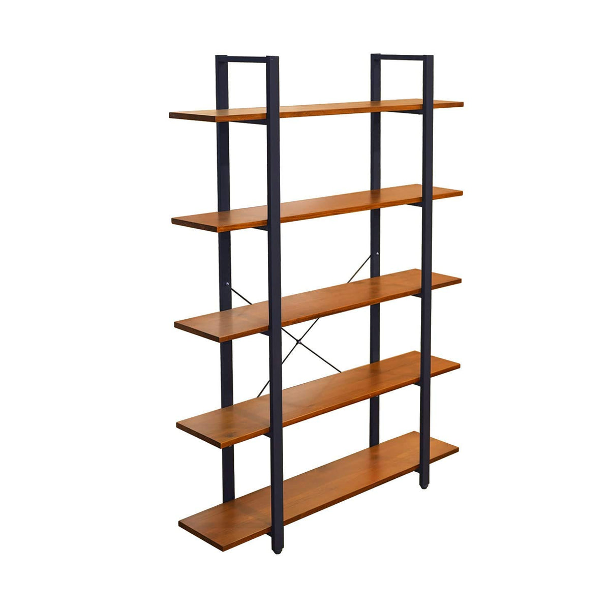 Solid Wood 5 Tier Bookshelf F4025