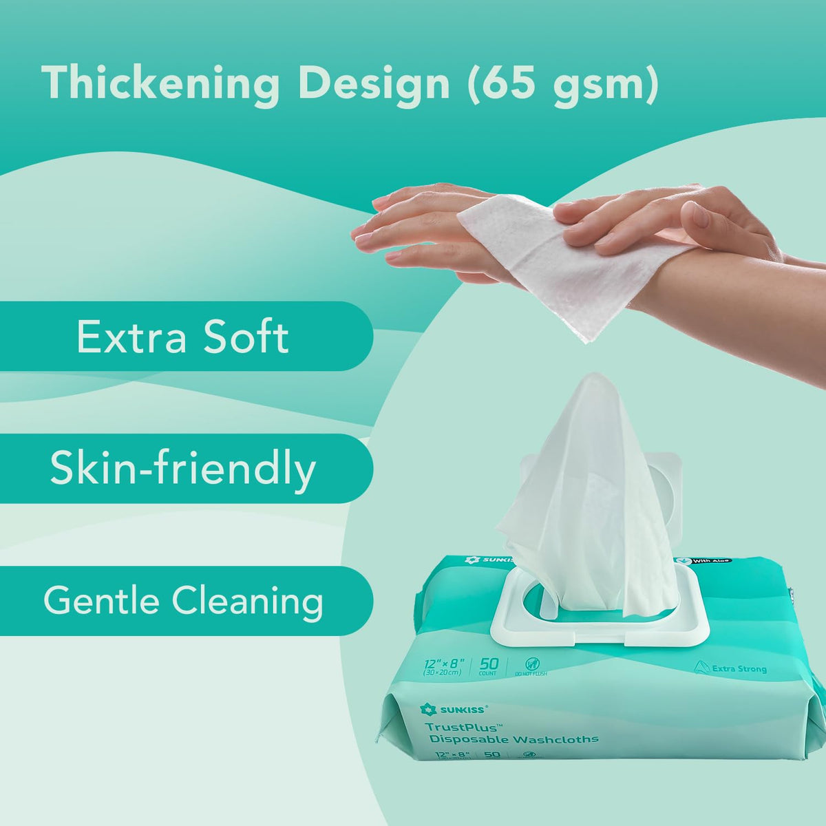 Large Incontinence Disposable Underwear 16 Count & Wet Wipes 200 Count Z984