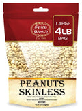 Blanched Raw Unsalted Skinless Peanuts 4 Pound M542