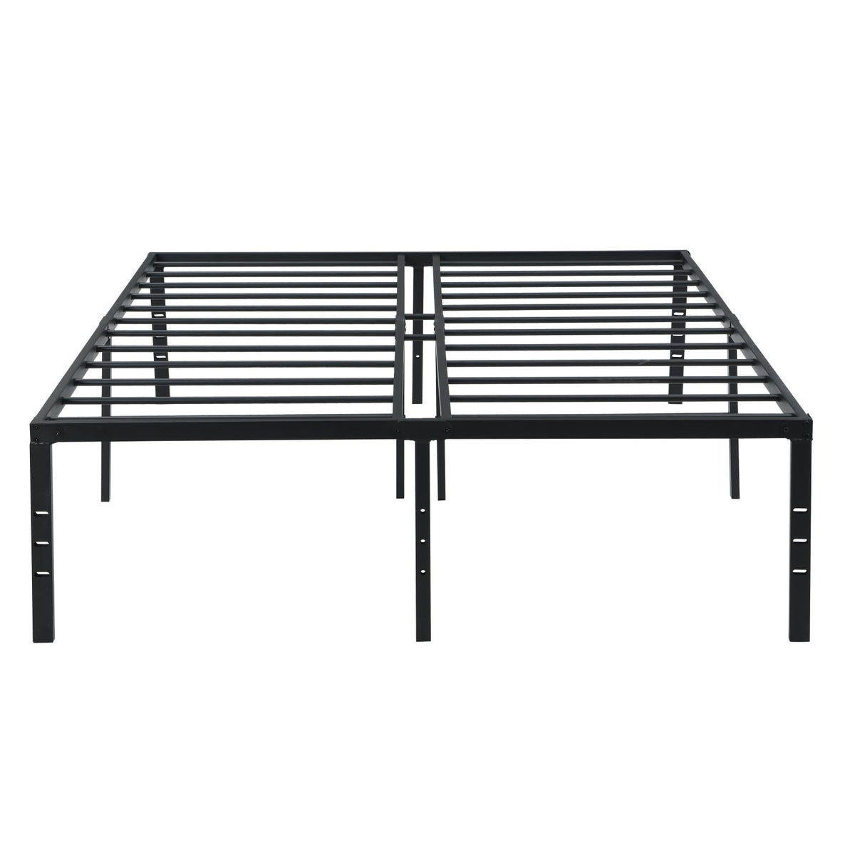 Black Queen Metal Platform Bed Frame O49744