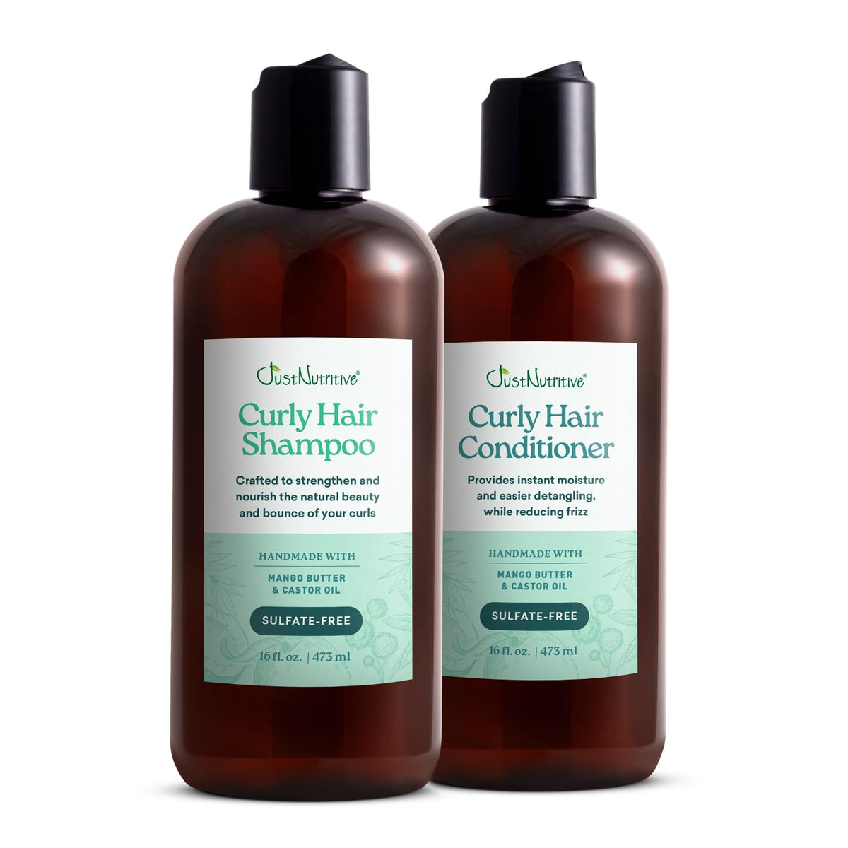 Sulfate-Free Hydrating Curl Enhancing Shampoo and Conditioner Set 16 oz L97425