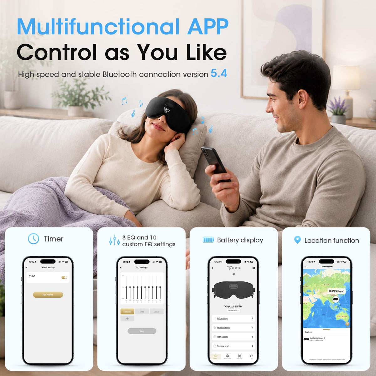 Bluetooth Sleep Mask B14031