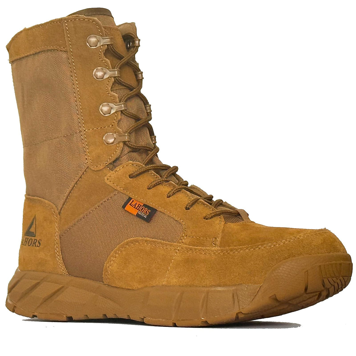 Coyote Brown Lace Up Tactical Boots J667
