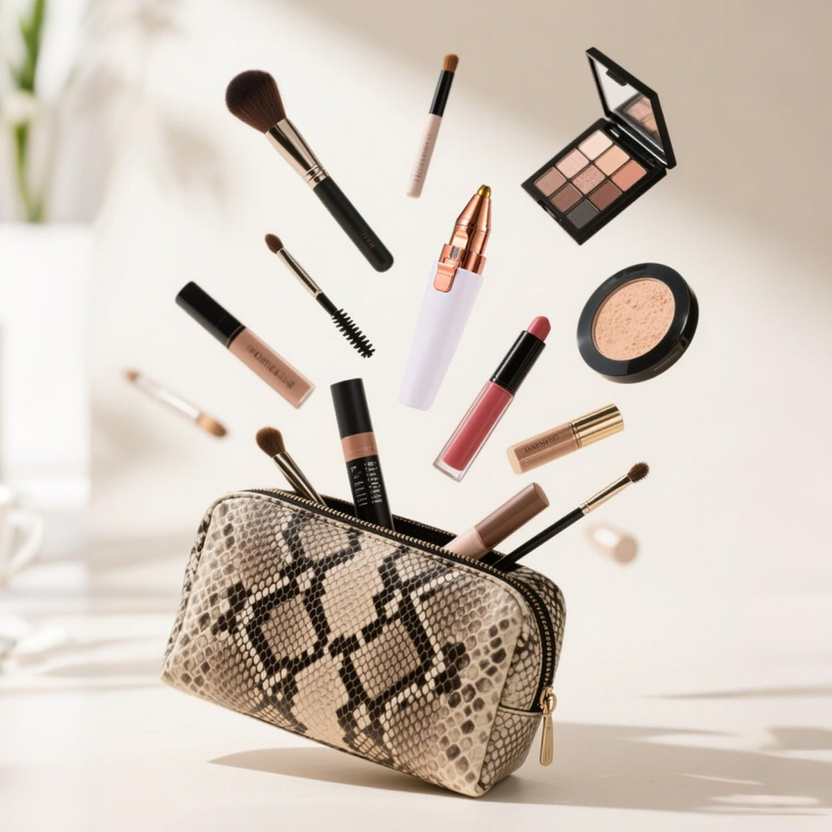 2-in-1 Electric Facial Hair Removal for Women X263