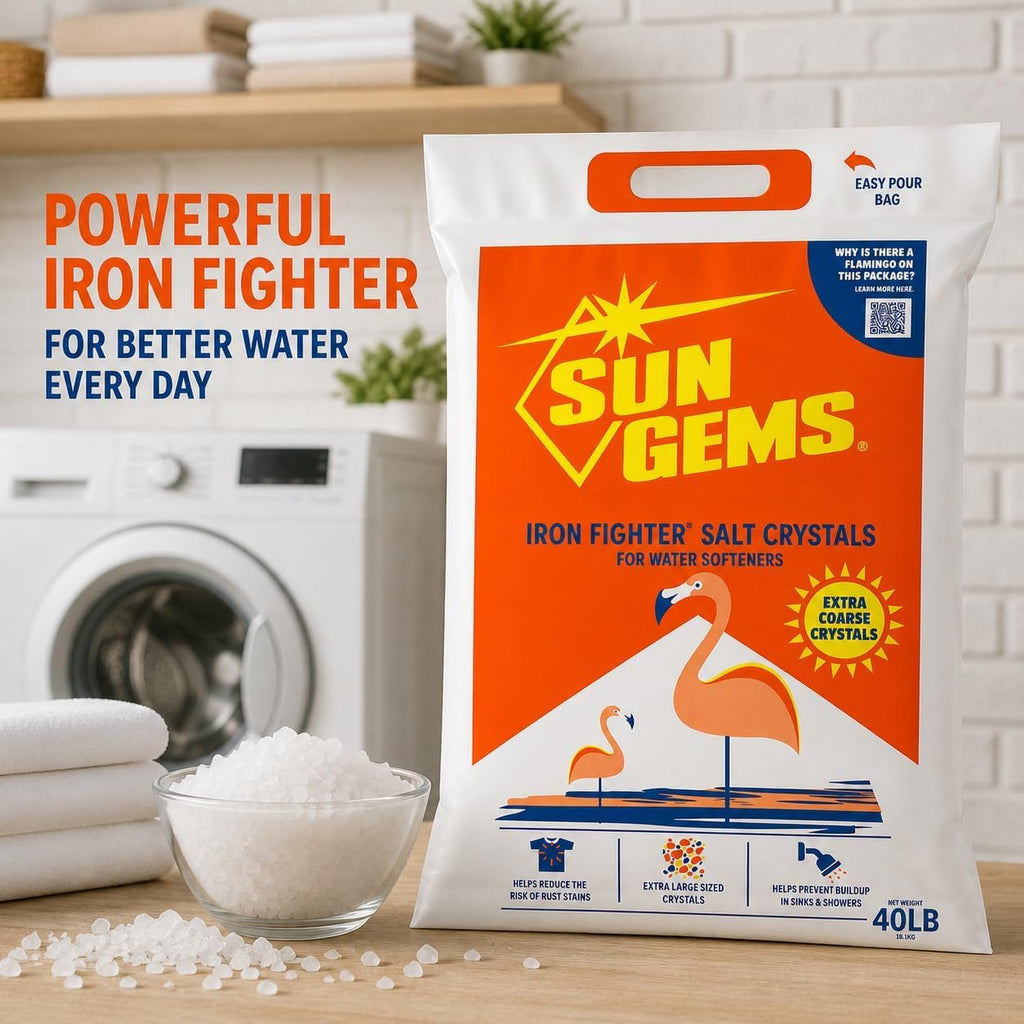 Water Softener Salt Crystals 40 lb Extra Coarse U852