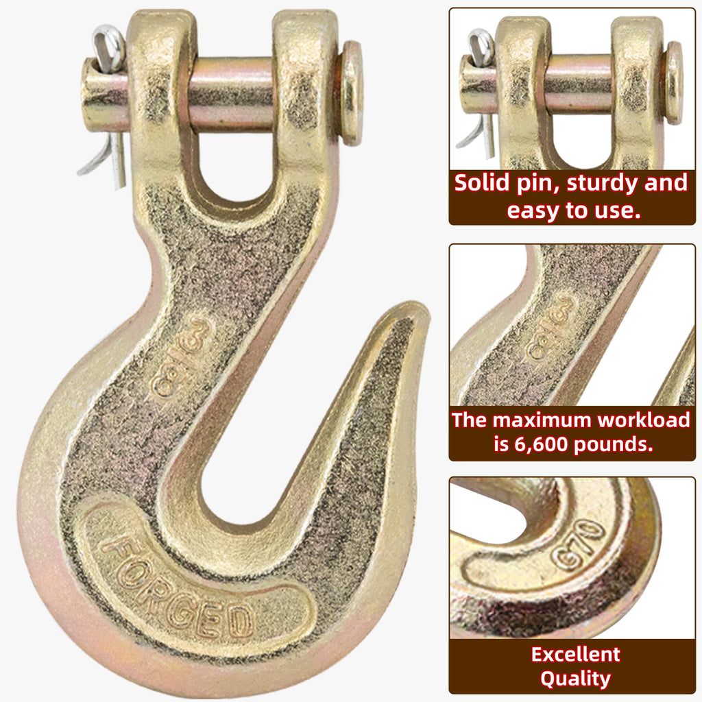 3/8 Inch G70 Clevis Grab Hooks J191462