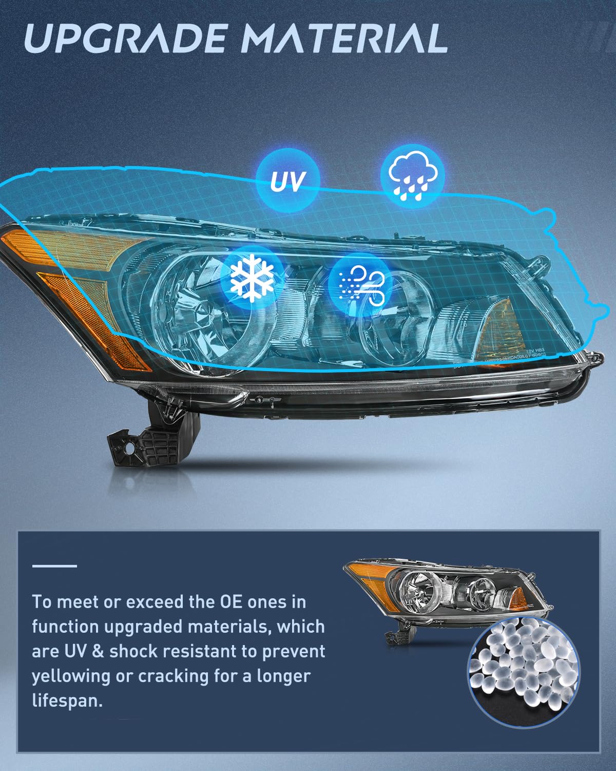 Headlights Assembly H655