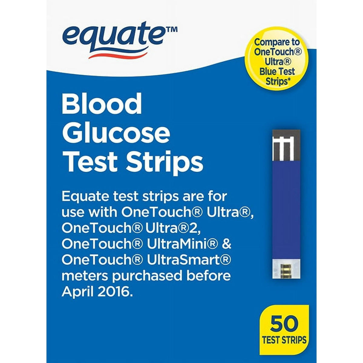 Blood Sugar Test Strips 50ct M284740