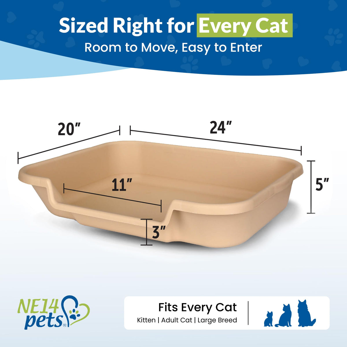 Large Cat Litter Box S98882