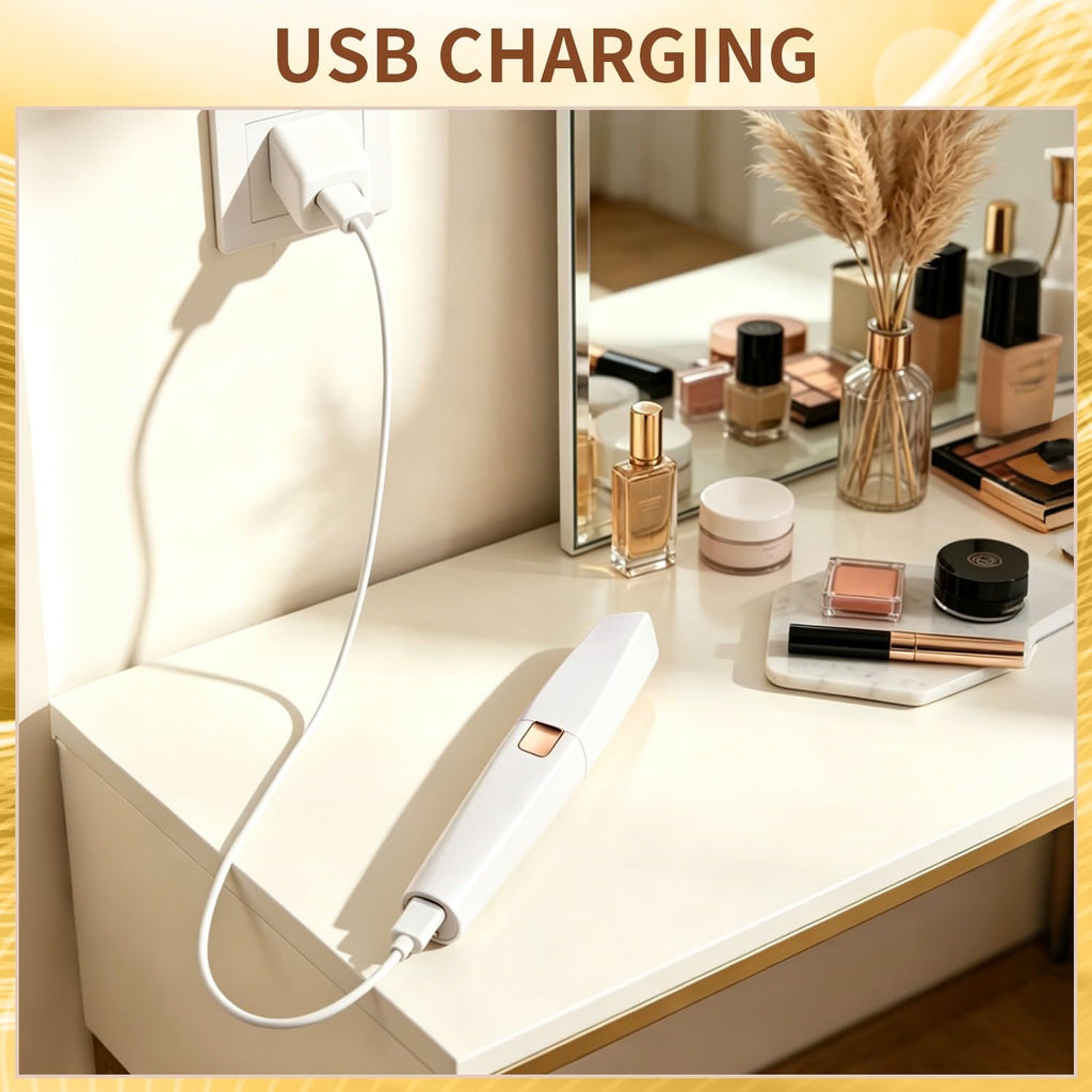 2-in-1 Electric Facial Hair Removal for Women X263